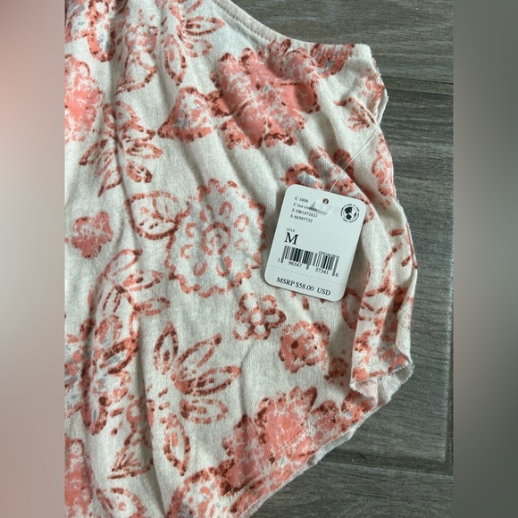 Free People Pink Floral Daisy Tank Top - Picture 6 of 10